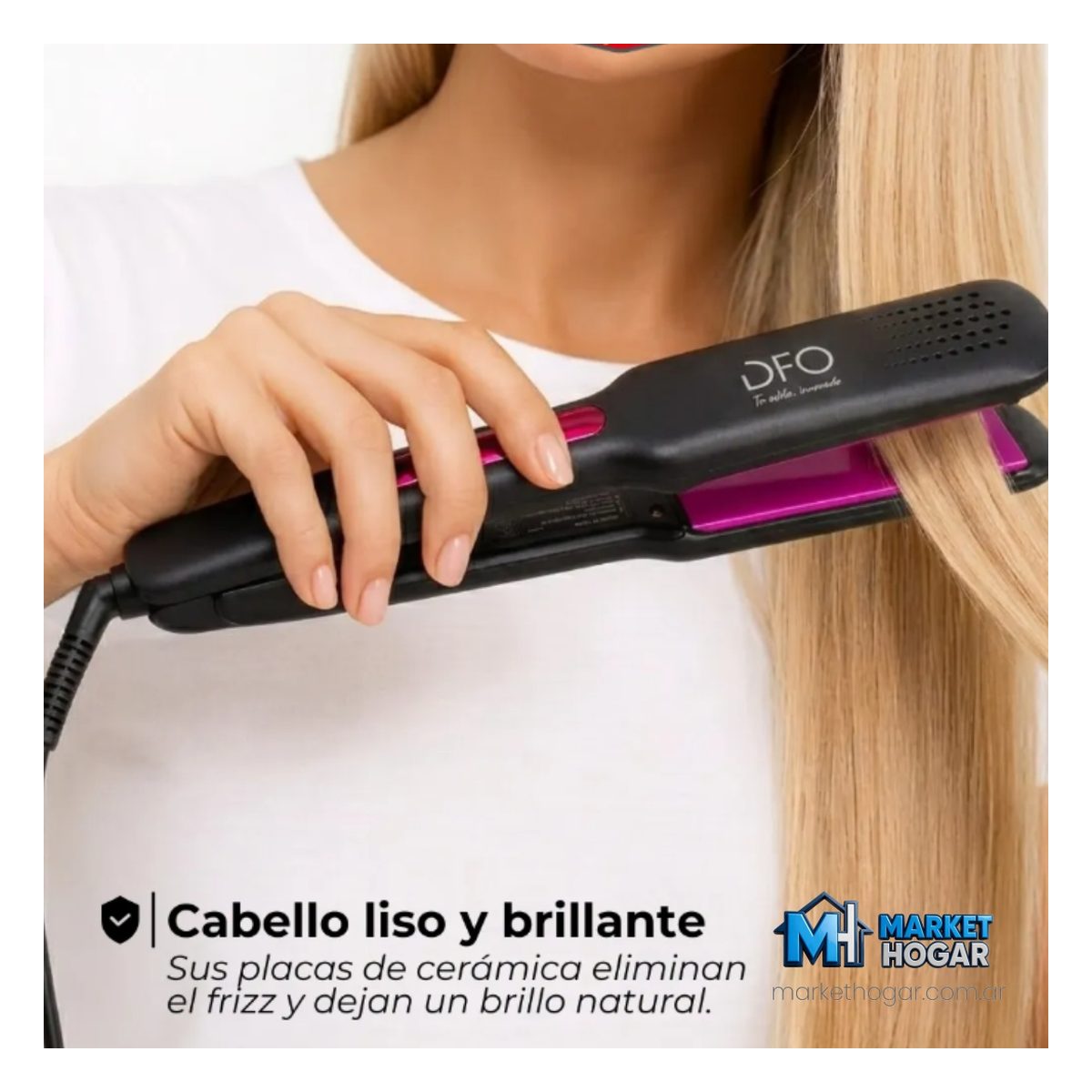 Combo DFO planchita + cepillo volum. CSECHD8301 y MDL-DNW4003