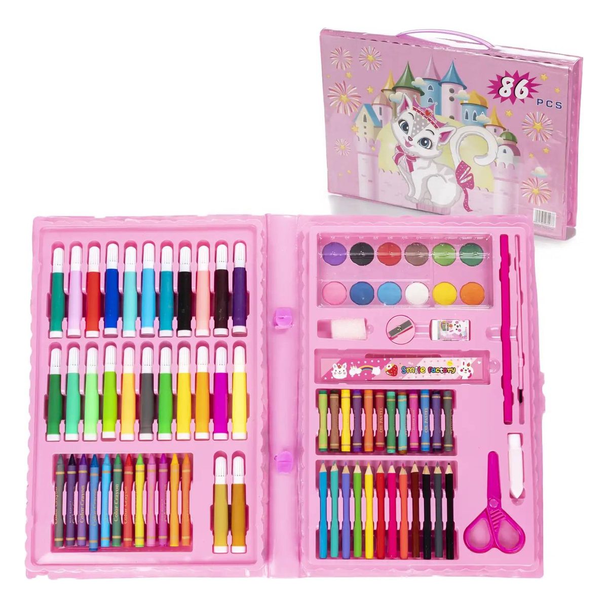 Kit escolar 86 piezas