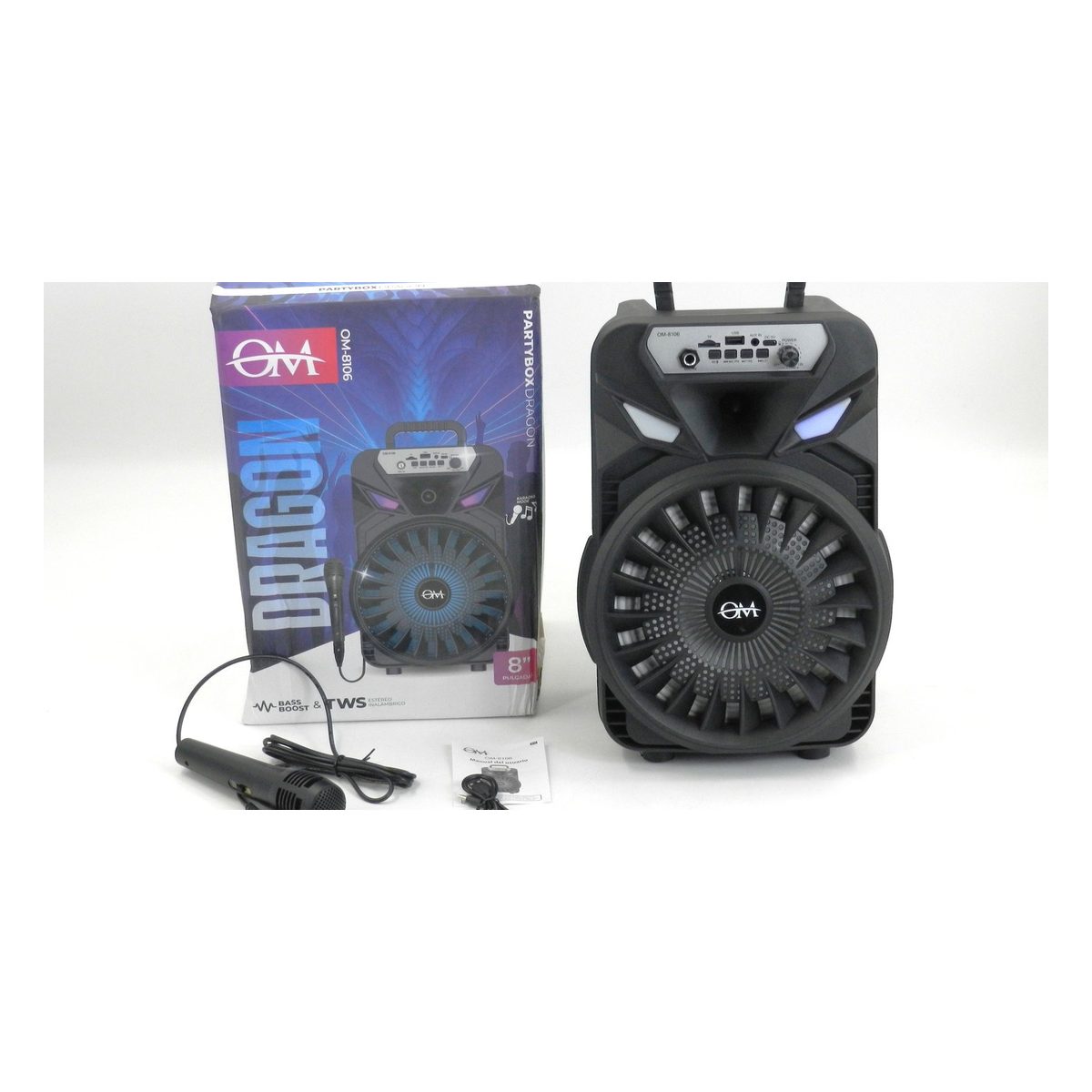 Parlante 08" OM 8106 dragon