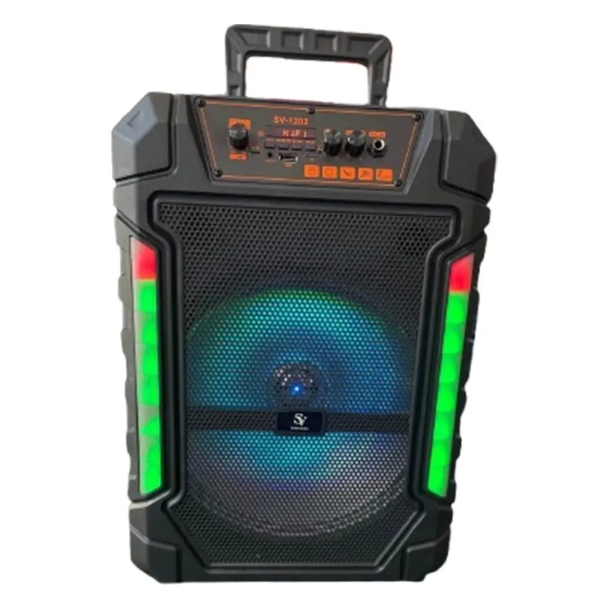 Parlante Star Vision karaoke SV-K12 c/ 2 microfono