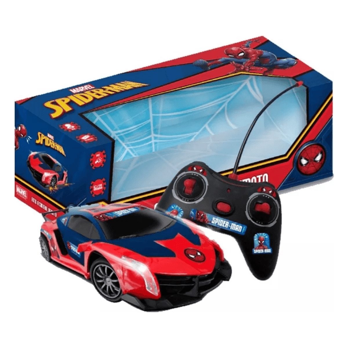 Juguete auto spiderman spray CX-88Z