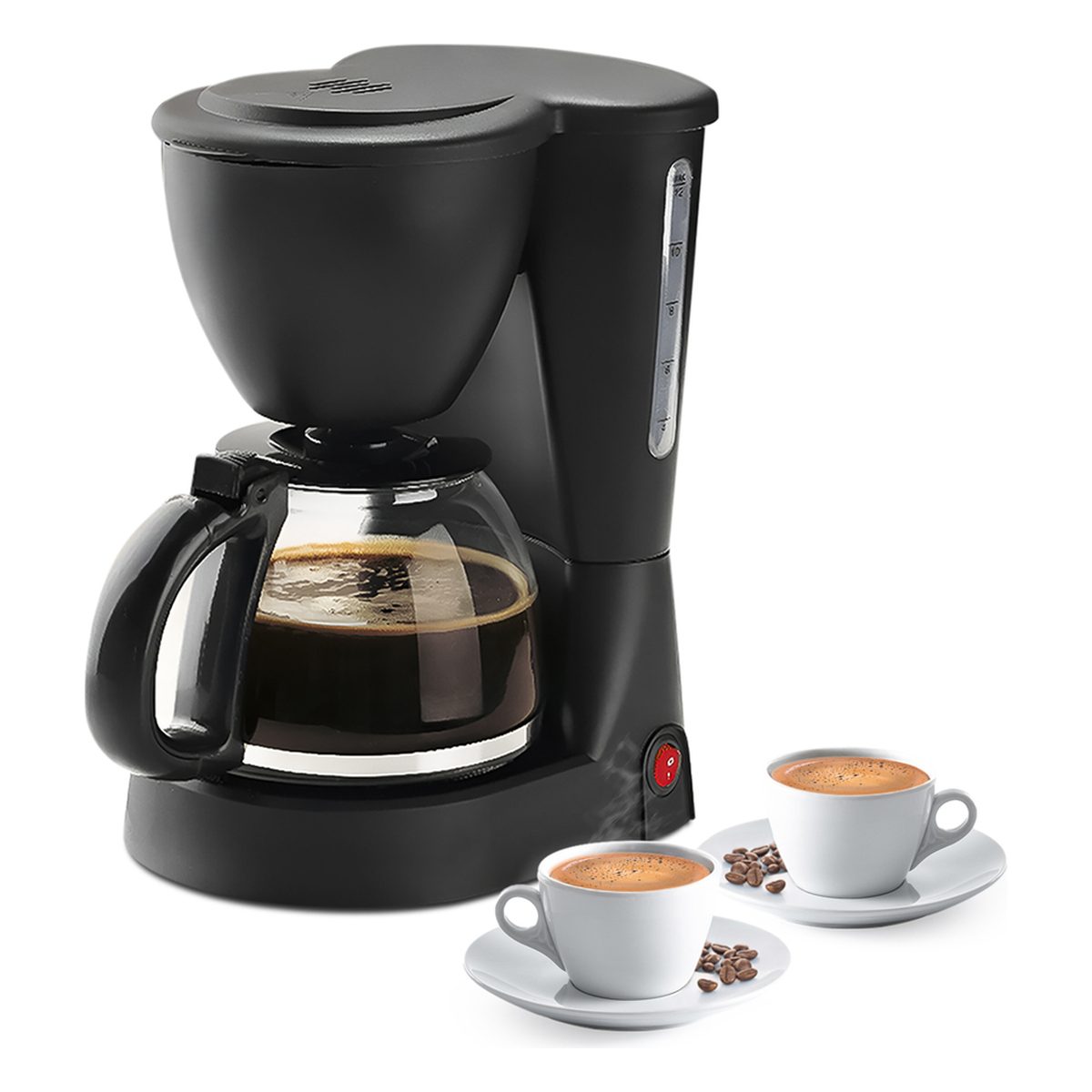 Cafetera Suono de filtro 12 tazas HOG0274NEG