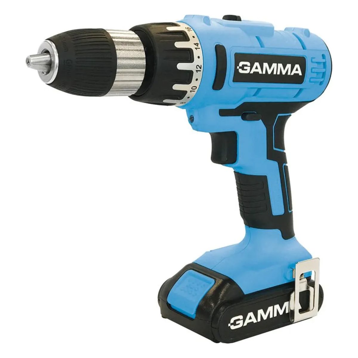 Taladro atornillador impacto Gamma G12601AR13MM con percutor 5 xbulto