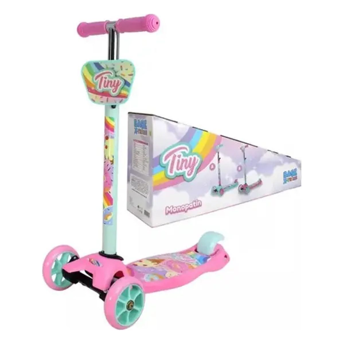 Monopatín unicornio sin cabeza cod 12152 tini