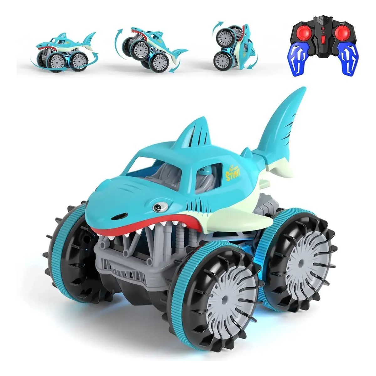 Juguete auto control remoto shark