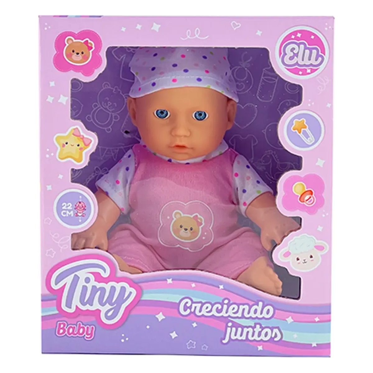 Juguete bebote tiny cande 54547 27 cm 3 EN1