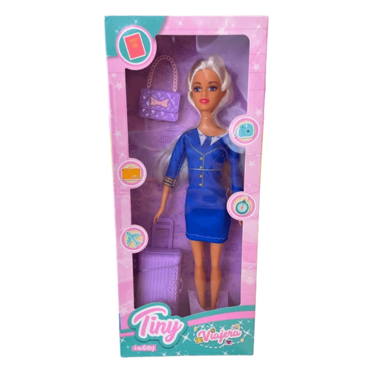 Juguete muñeca tiny azafata 55030