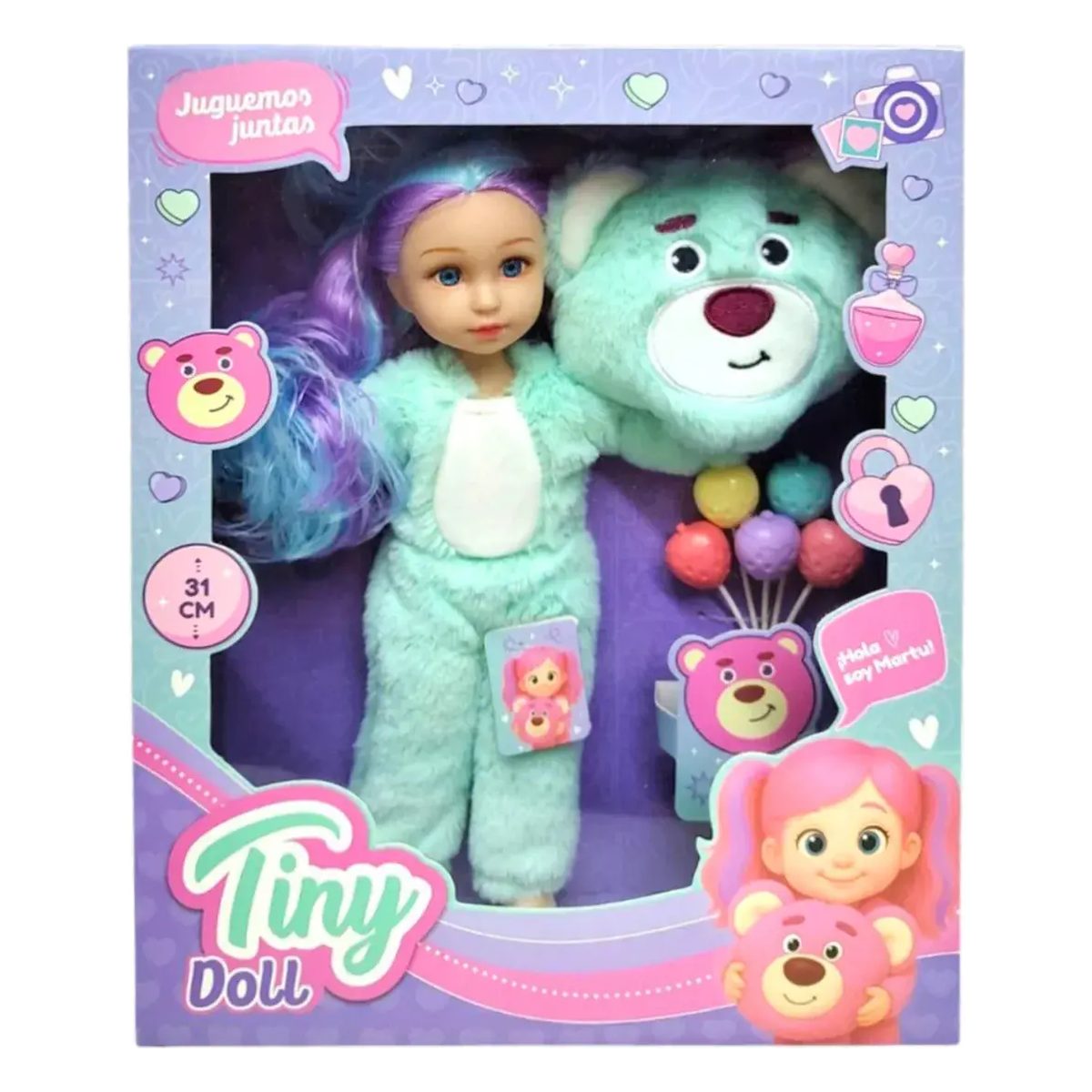 Juguete muñeca tiny disfraz 56631 sofi