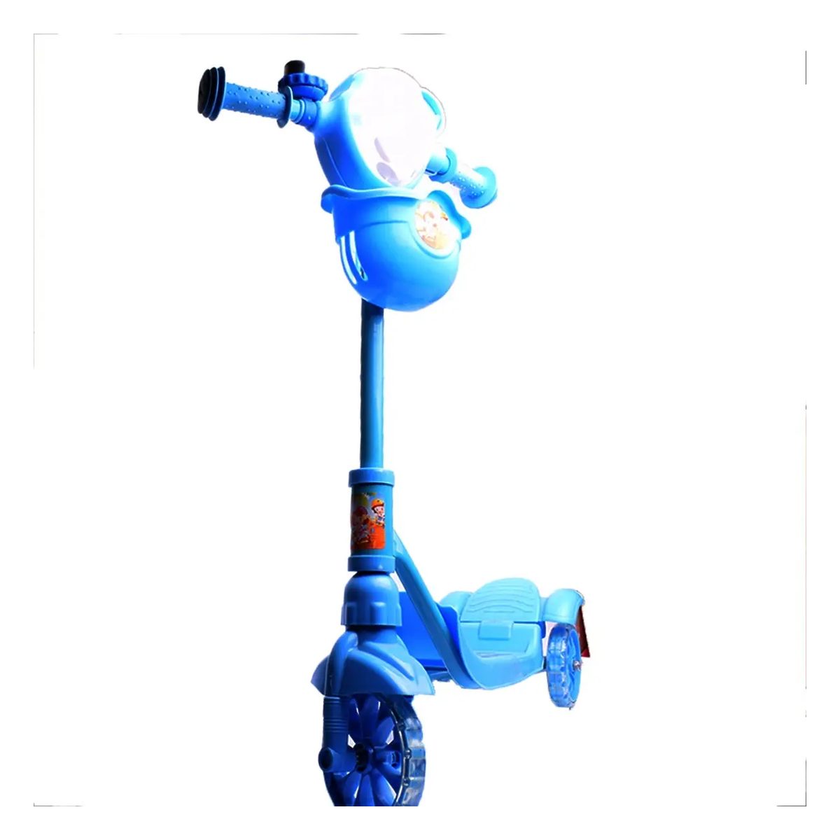 Monopatín canasto azul/rosa cod 10106
