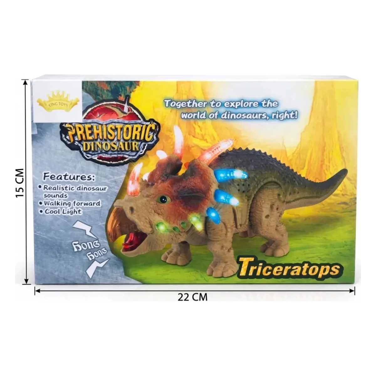 Juguete triceratops 56149