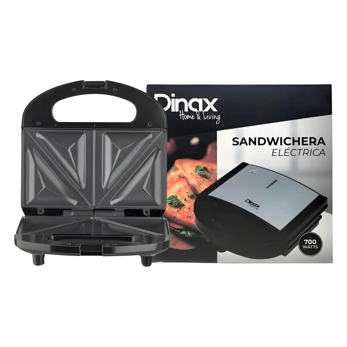 Sandwichera Dinax antiadherente SW04