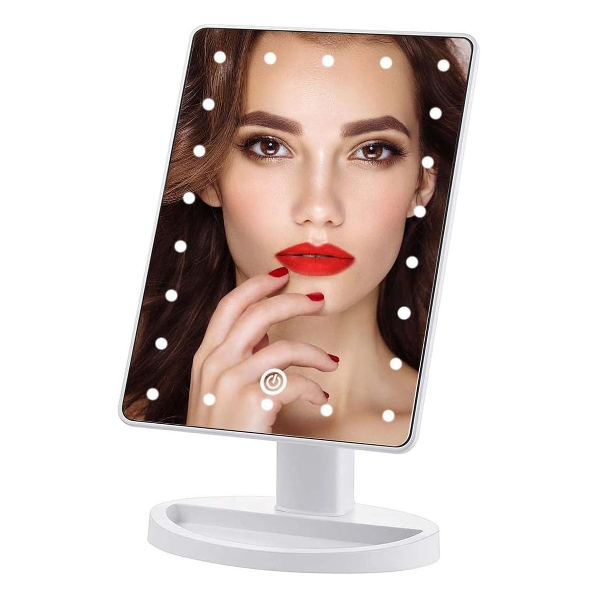 Espejo de maquillaje con luz LED AAF001