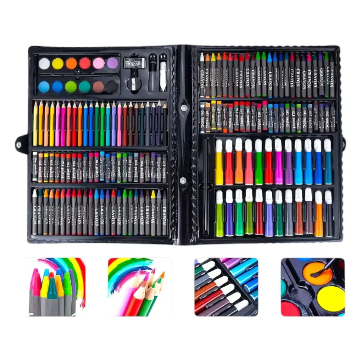 Set de arte infantil c/ acuarelas 3328