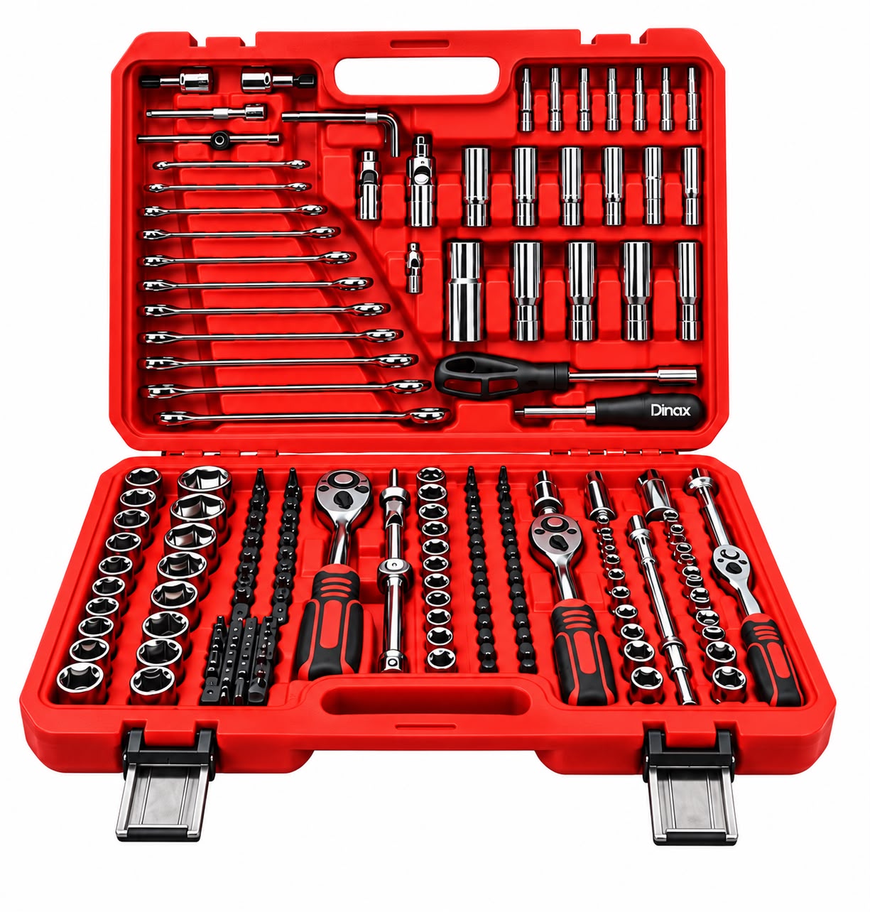 Herramientas Dinax 216 piezas DXKITOOLS216