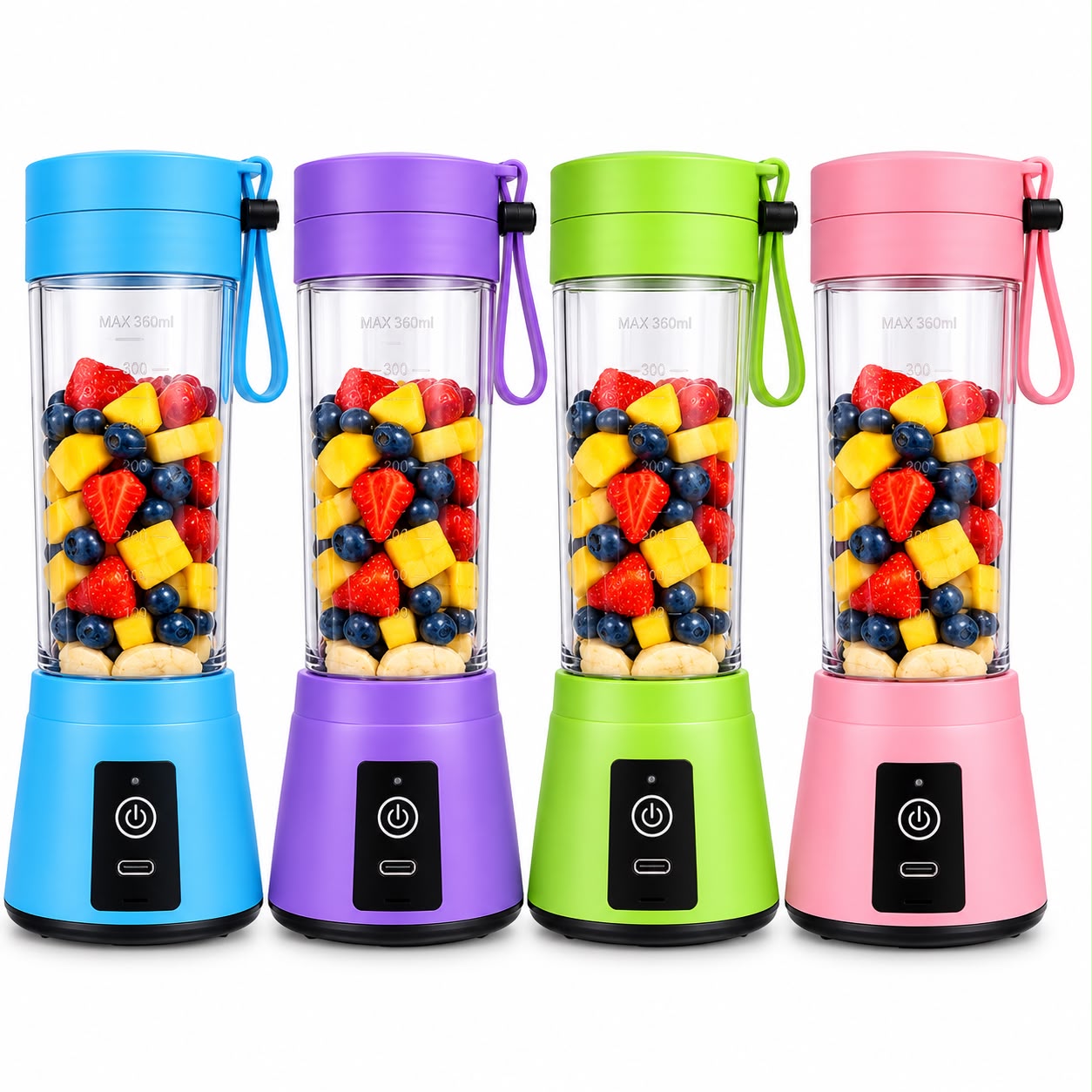 Licuadora portátil USB 380 ml