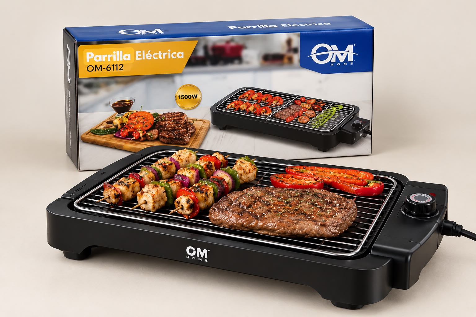 Parrilla eléctrica OM 6112