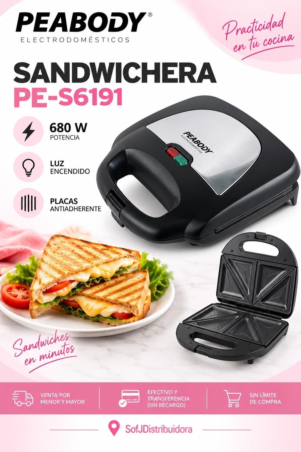 Sandwichera Peabody
