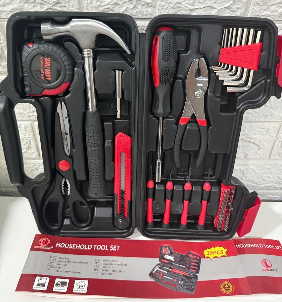 Set herramientas tool set 39 piezas HE-014