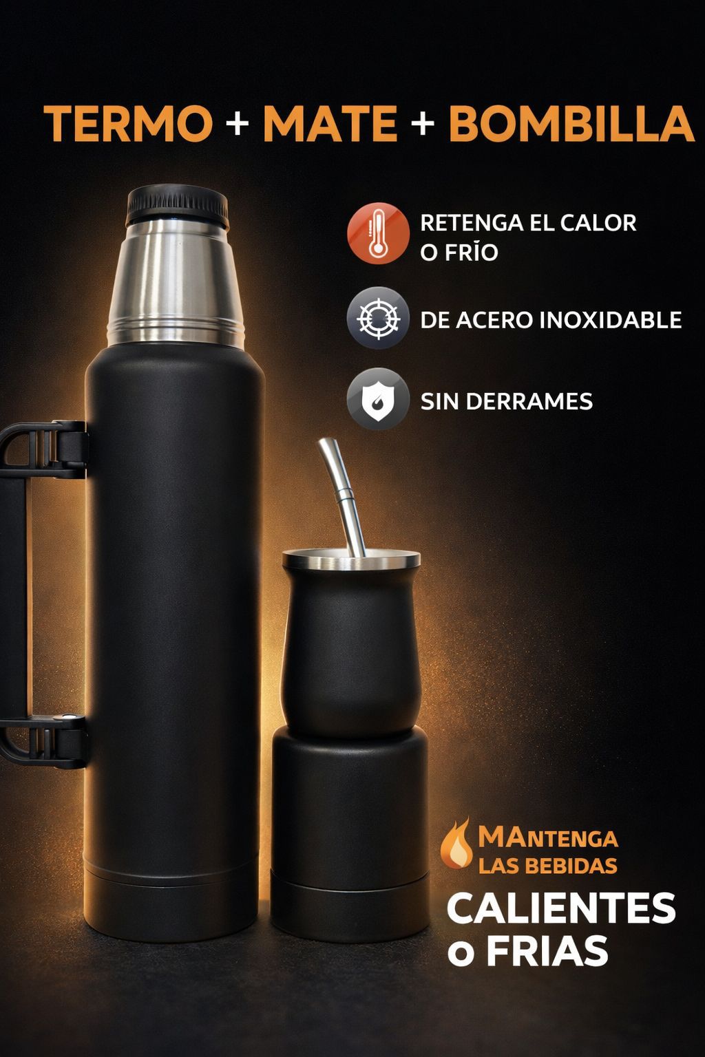 Termo + mate vaccum