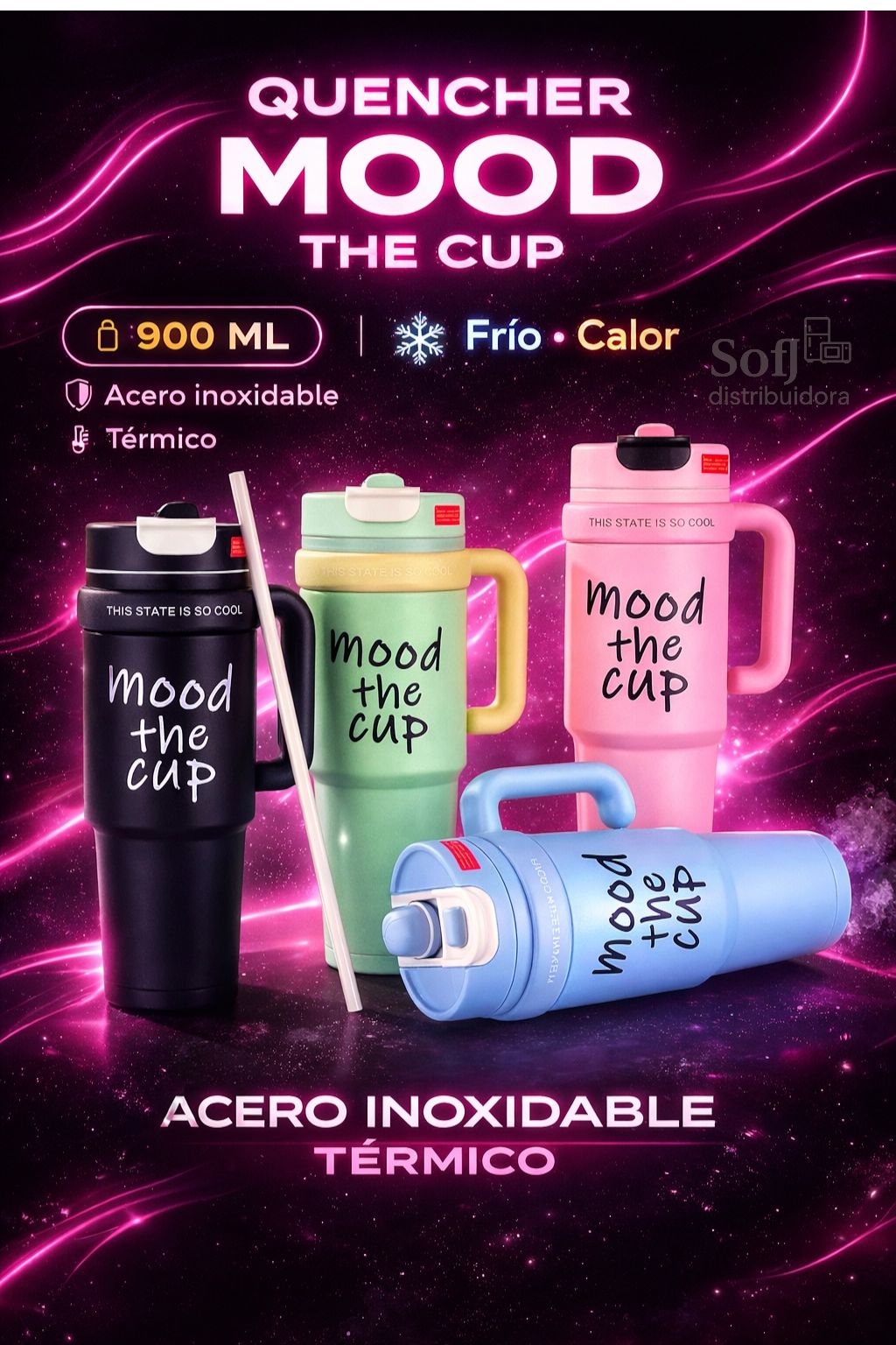 Vaso quencher mood the cup