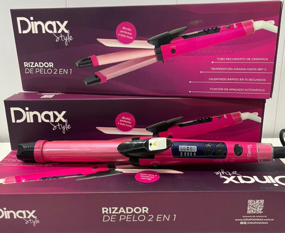 Rizador de pelo Dinax 2 en 1 2215
