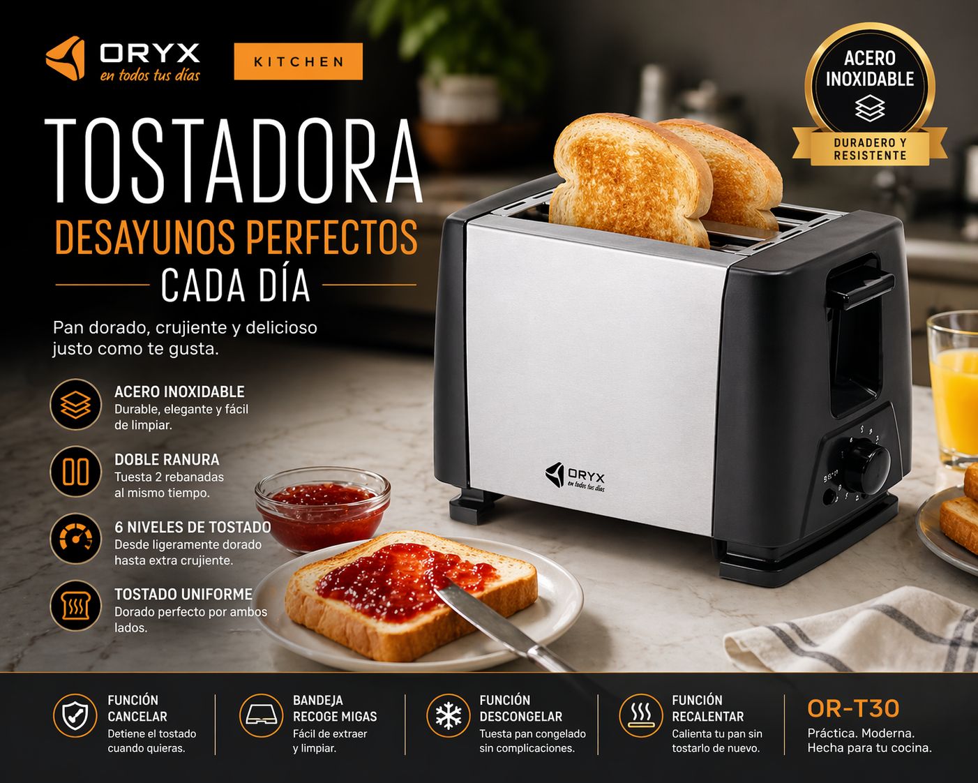 Tostadora Oryx 0R-T30
