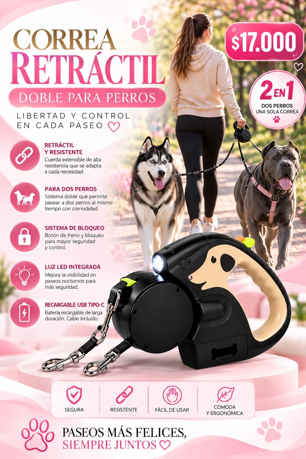 Correa para mascota SJ-227
