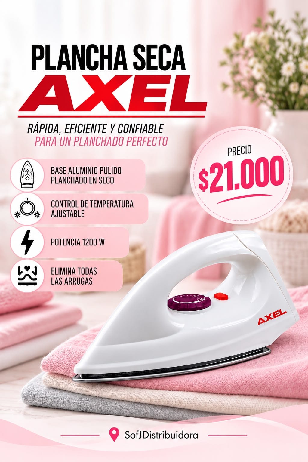 Plancha Axel seca