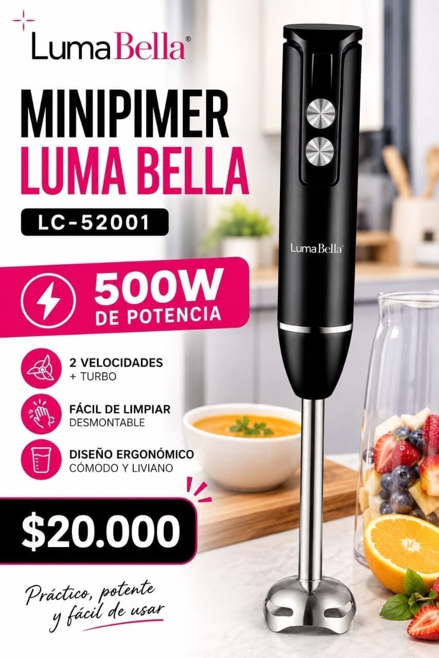 Minipimer Luma Bella LB-52001