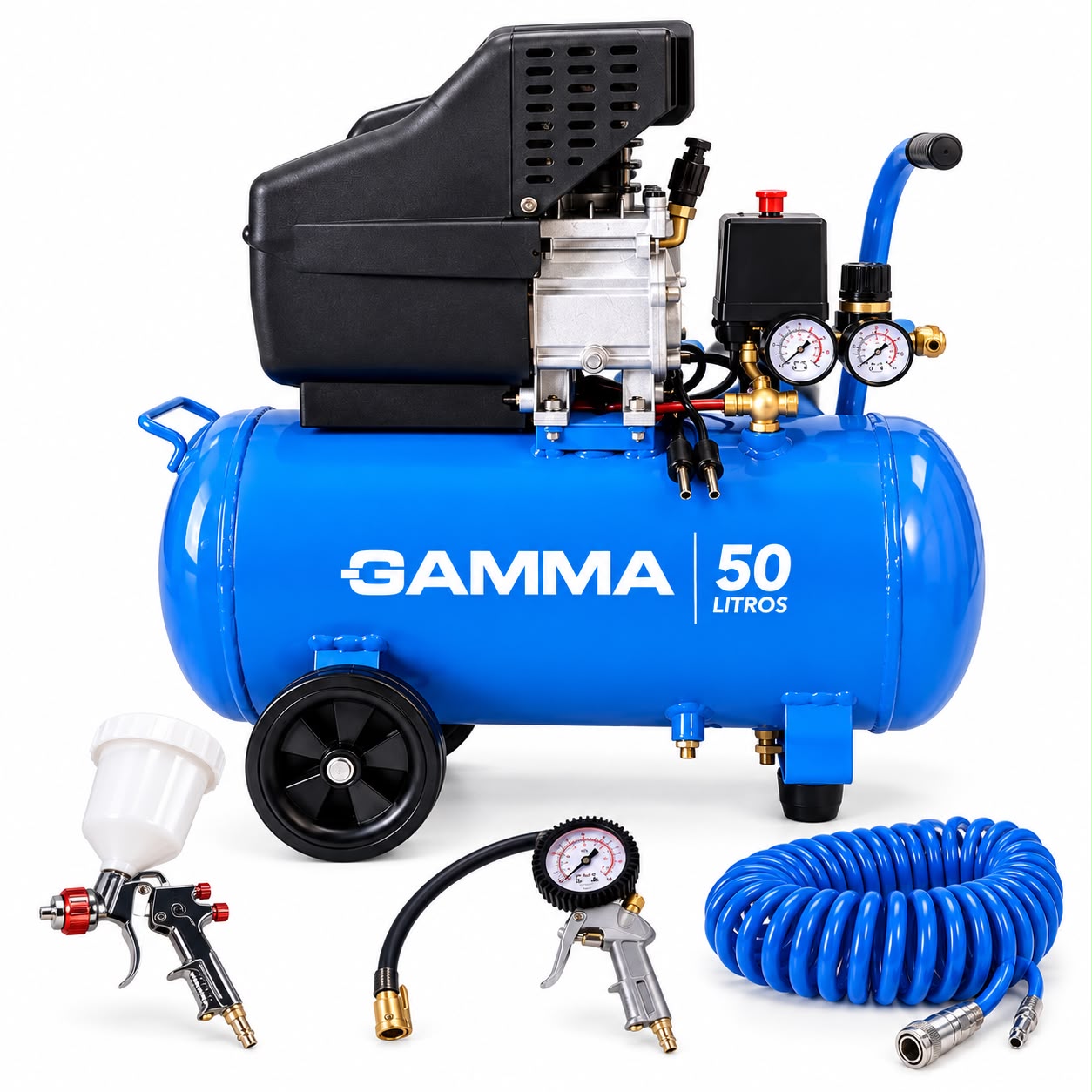 Compresor de aire Gamma 50 L 2 hp G2857KAR
