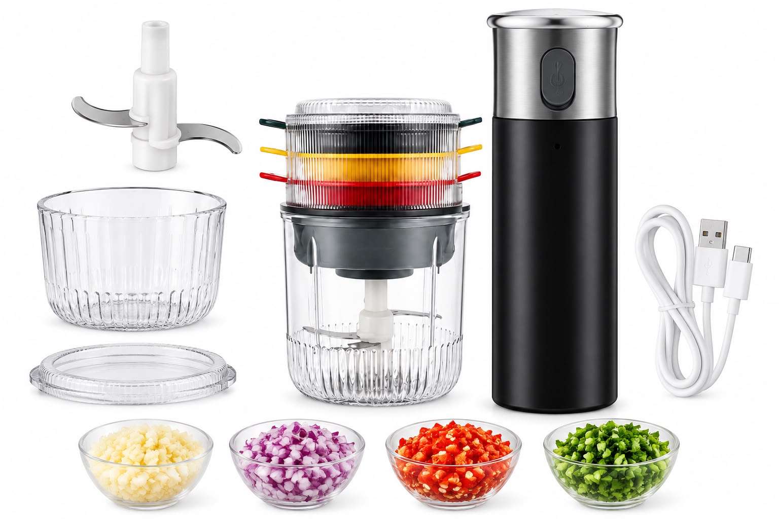 Picadora de alimentos Yelmo PC-5812