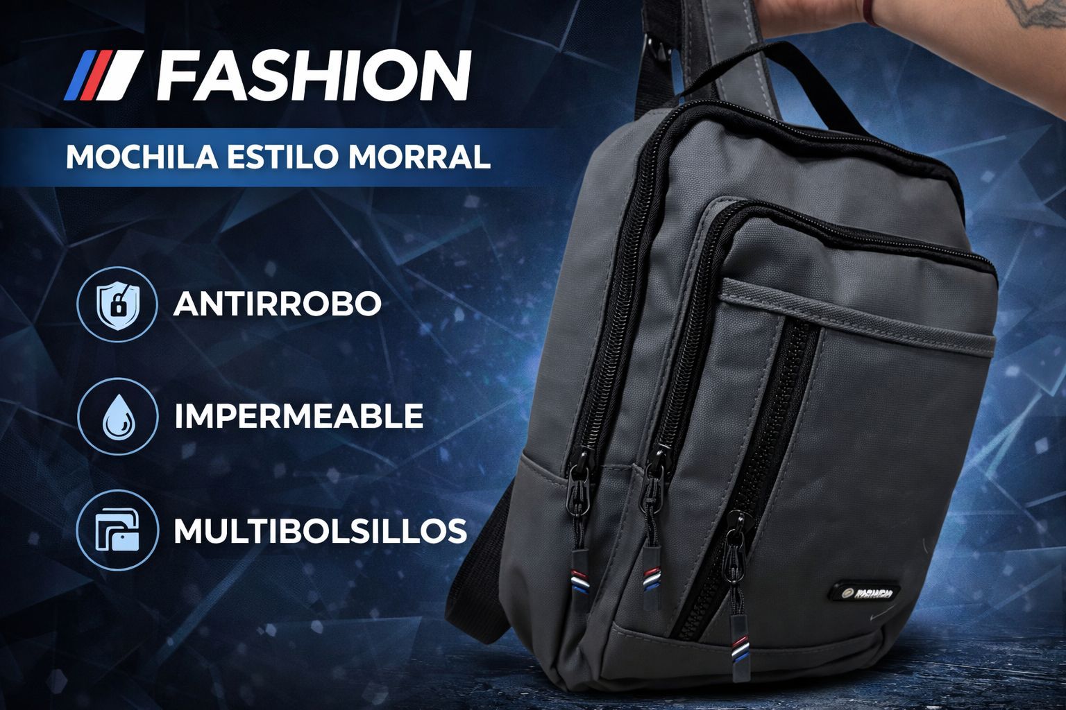 Bandolera fashion 303x120 mochila