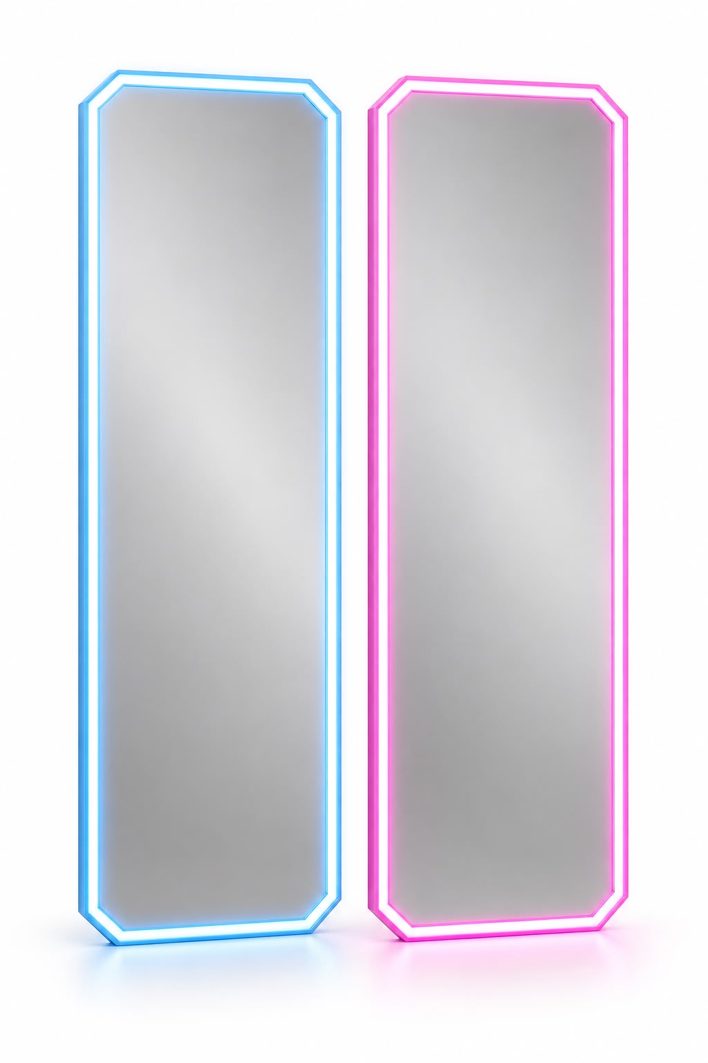 Espejo neon 120x40
