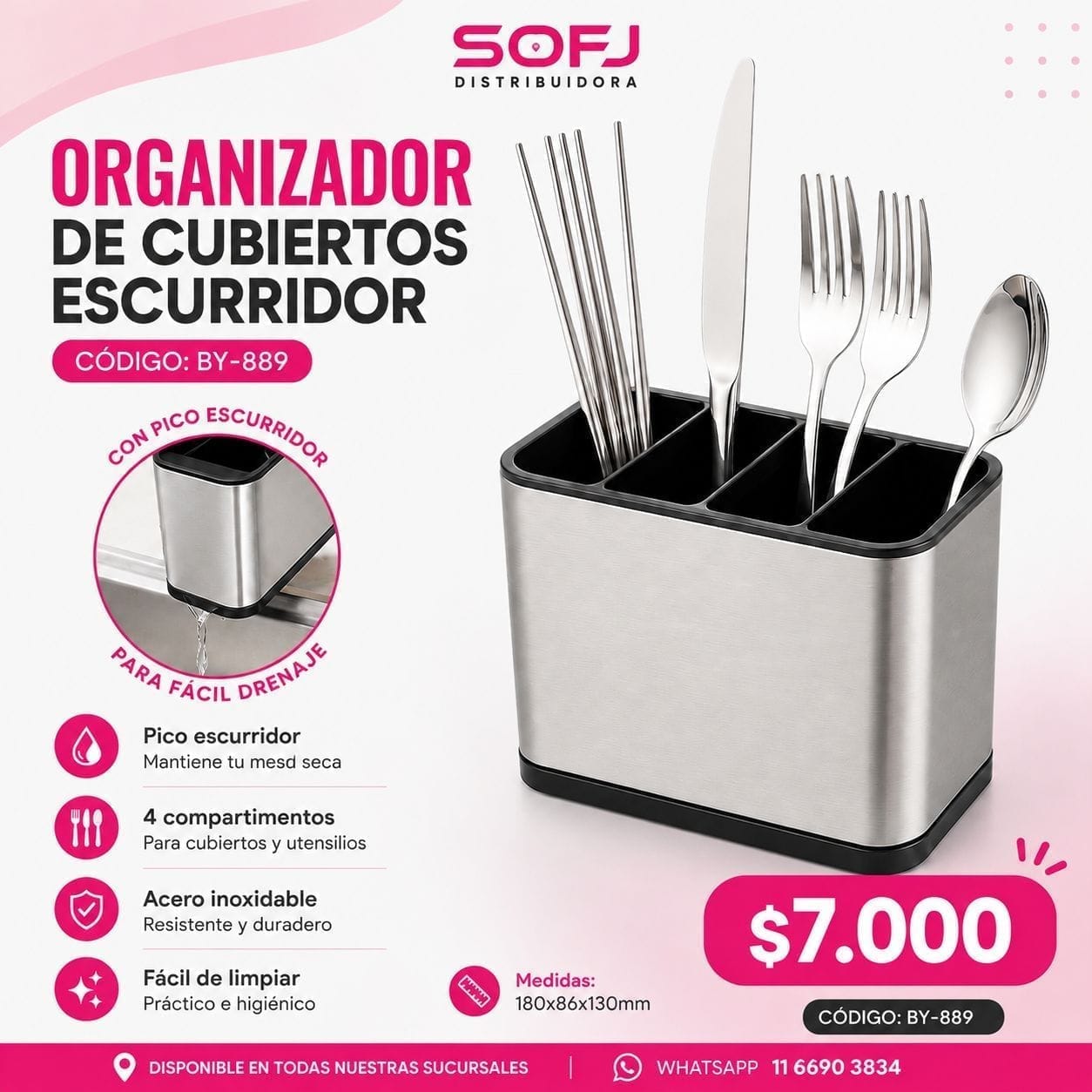 Escurridor de cubiertos
