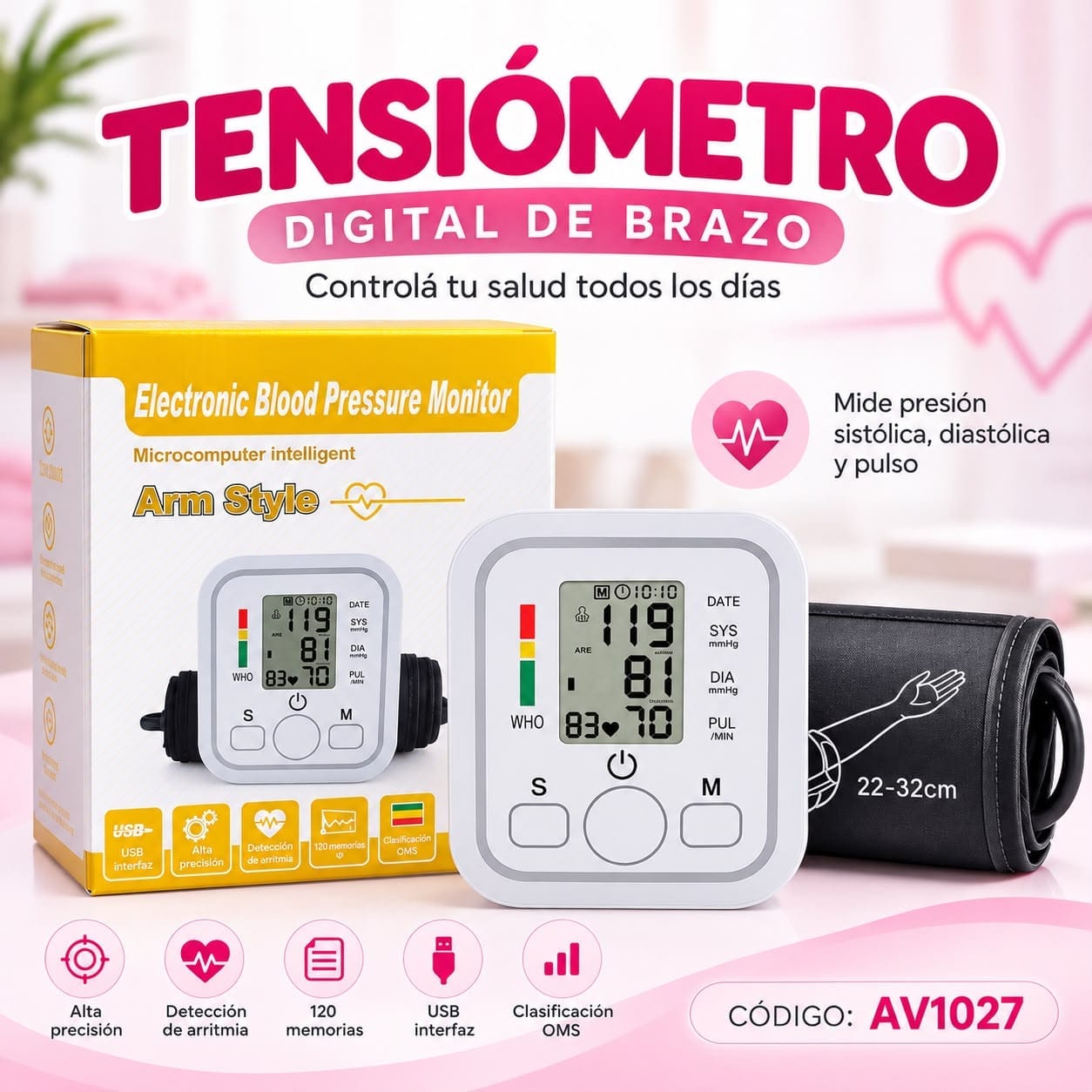 Tensiometro Seis AV1027