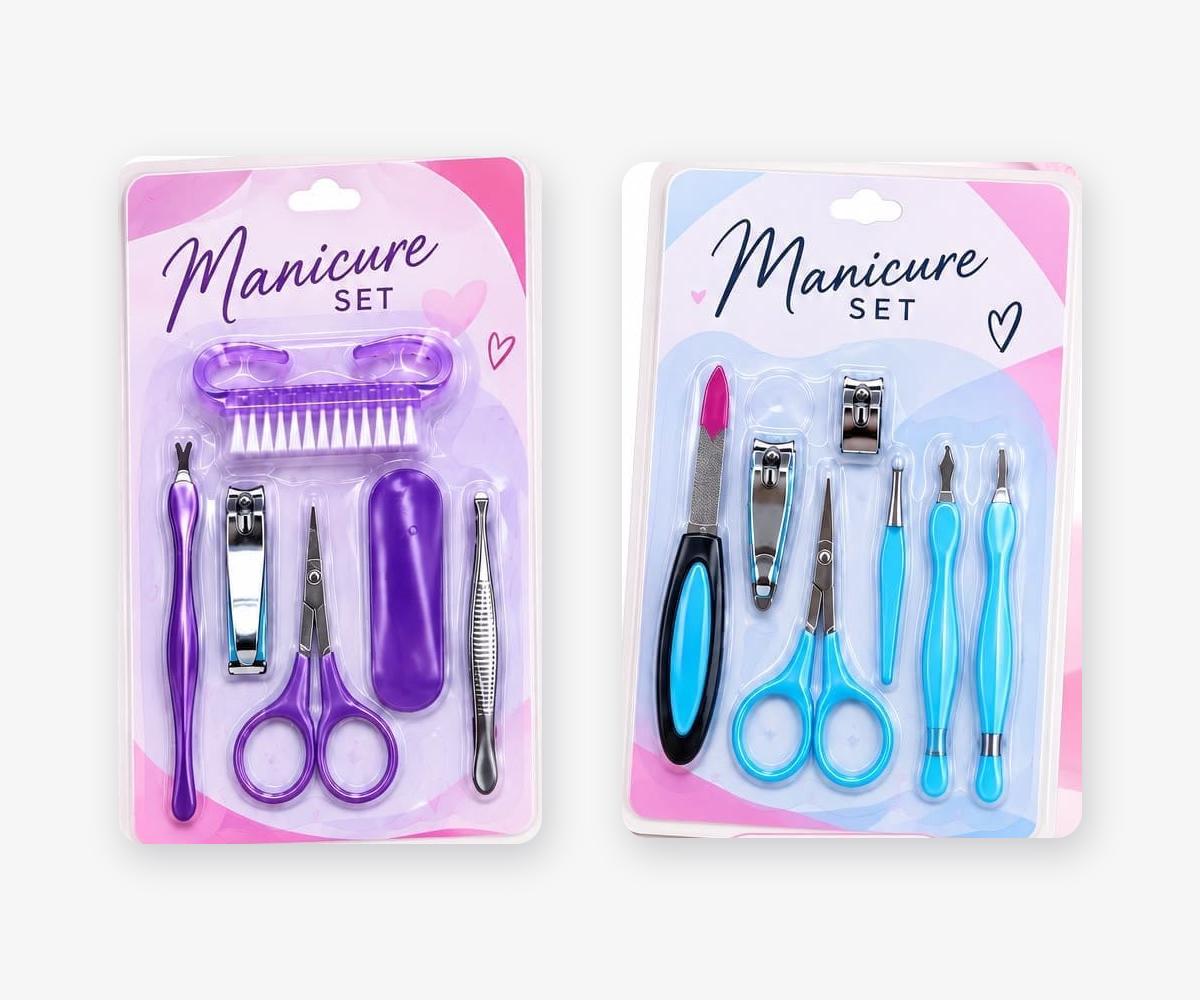 Set manicura 6 piezas blister