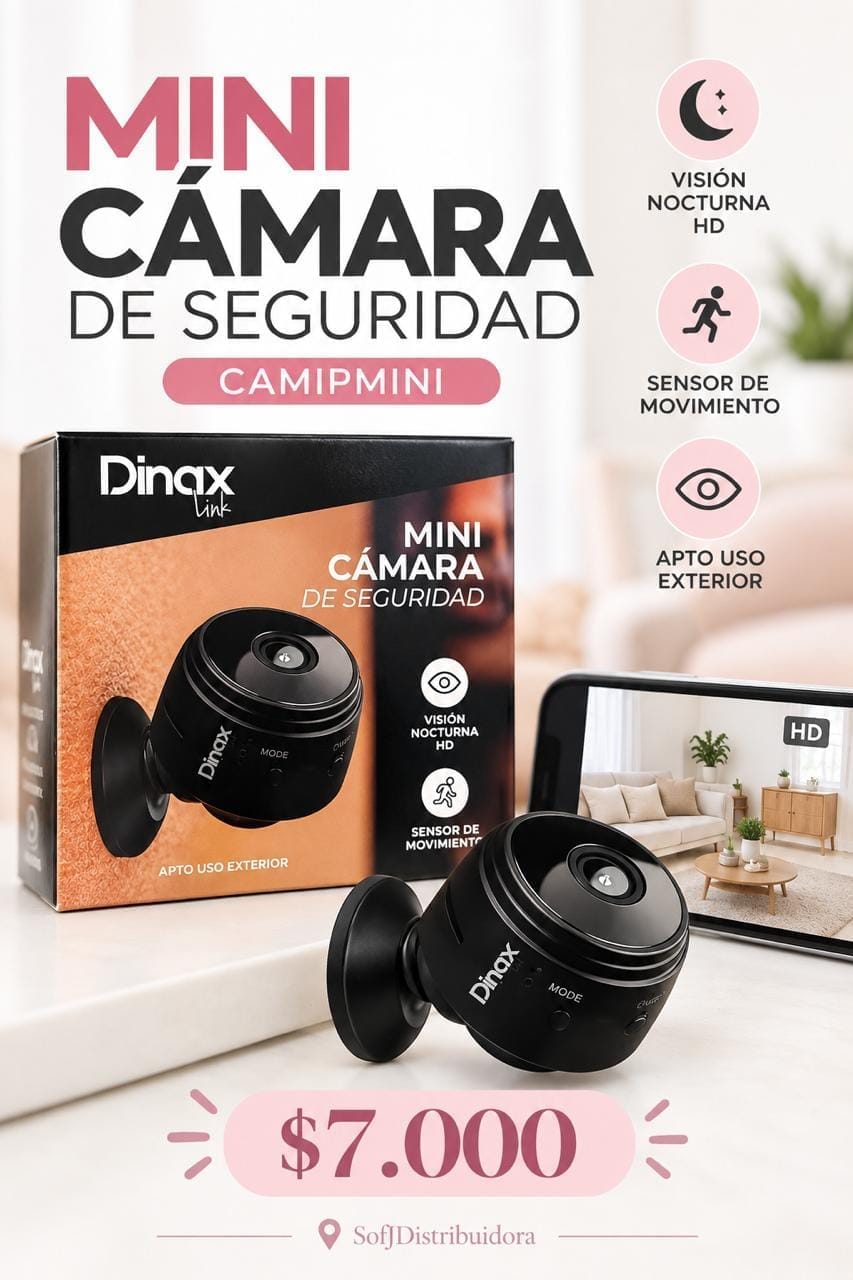 Mini cámara Dinax de seguridad dxcamipmini