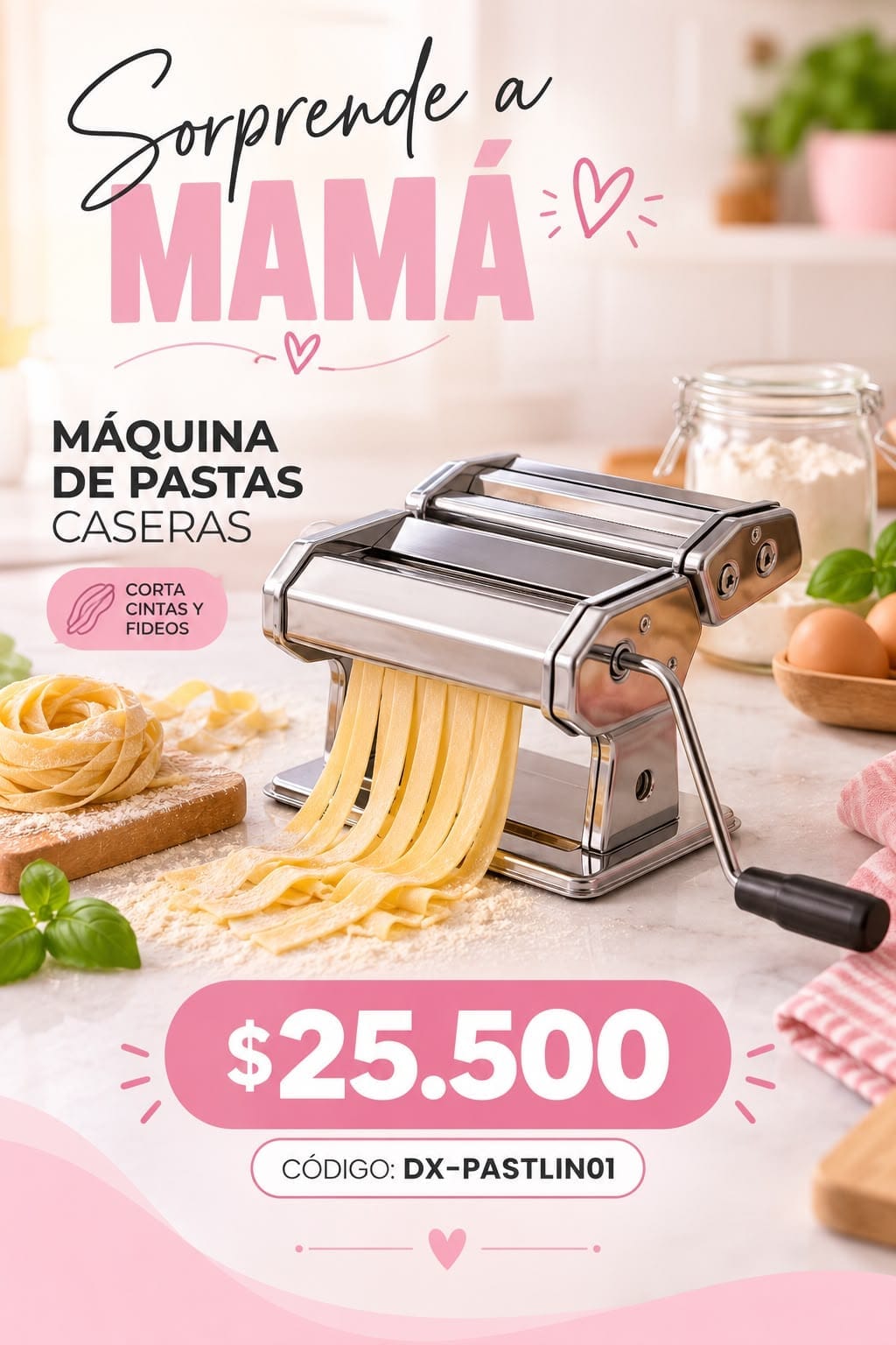 Fabrica de pasta Dinax DX-PASTLINT01