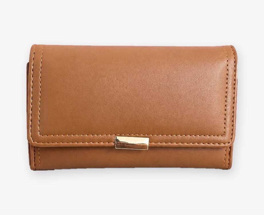 Billetera con cierre a presión 15x10CM MG03