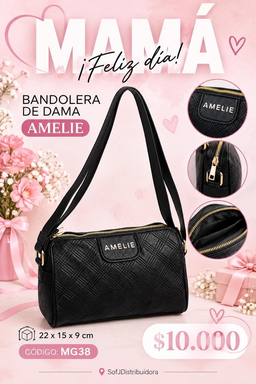 Bandolera de dama 22x15x9CM MG38