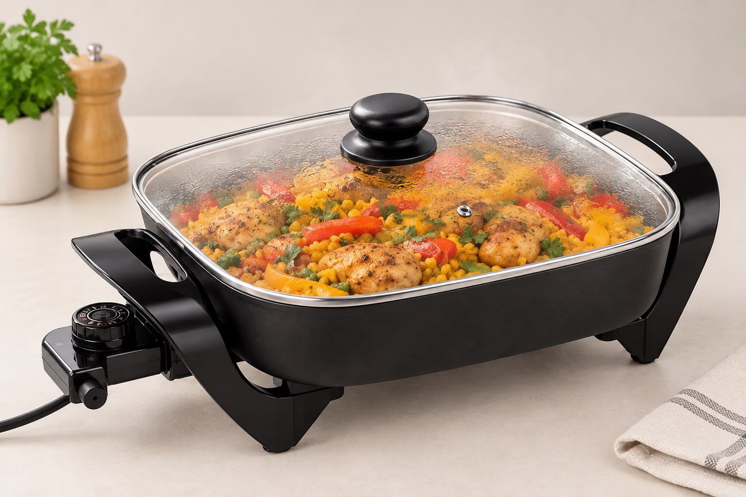 Paellera Dinax rectangular PAE1350001