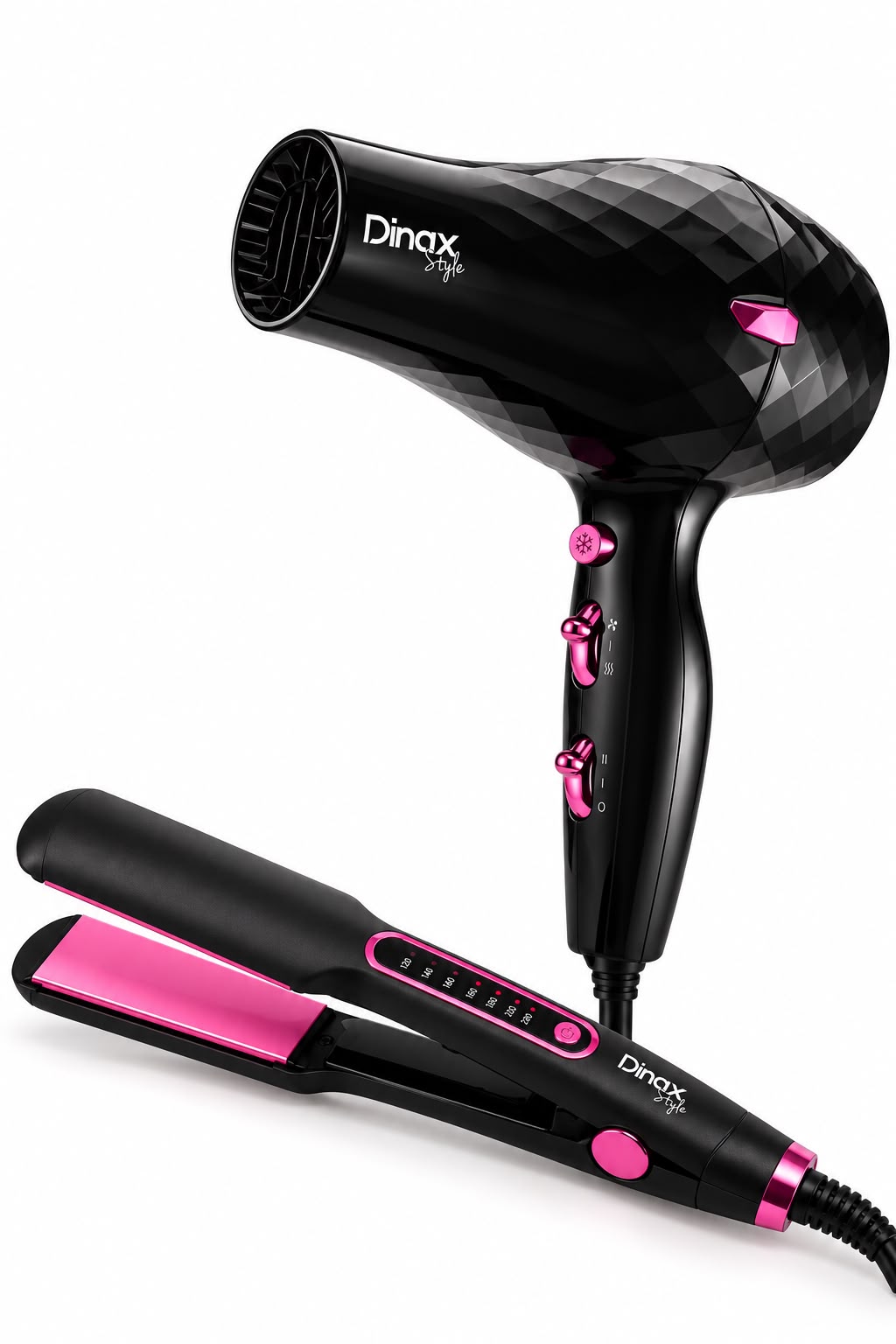 Combo Dinax planchita + secador de pelo SECW101302