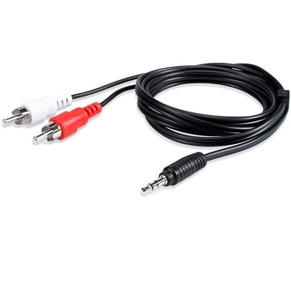Cable 2 a 1 2 rca a 1 Aux CB155P/CAB-46011
