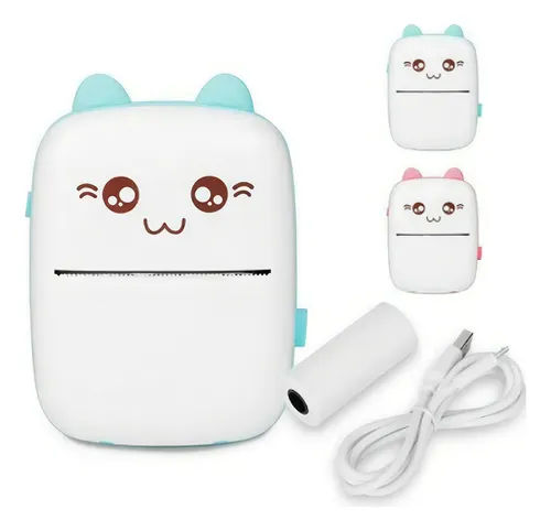 Mini impresora térmica de bolsillo Bluetooth Gatito Print-01