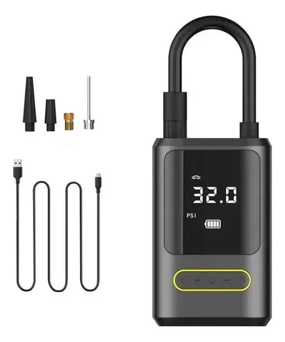 Mini Compresor De Aire Nitsuk Inflador Neumaticos Portatil CDA-2