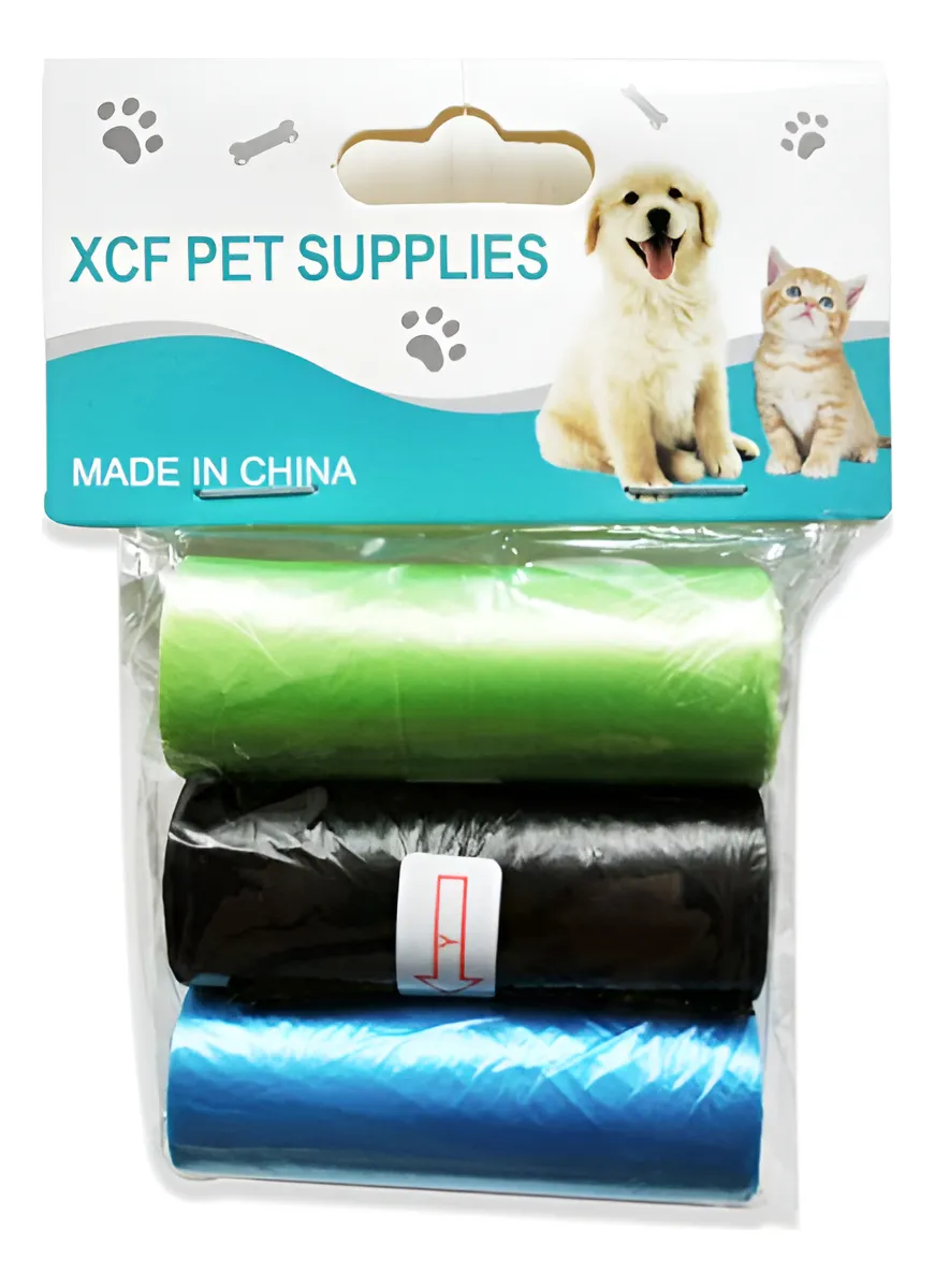 Bolsitas Sanitarias X3uni 15 Piezas Perro Gato Popo Surditos WD810