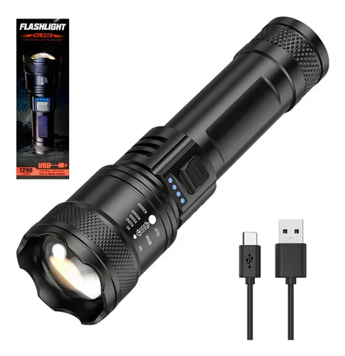 Linterna Flashlight TY-908/XY-8068 1200 Lumen