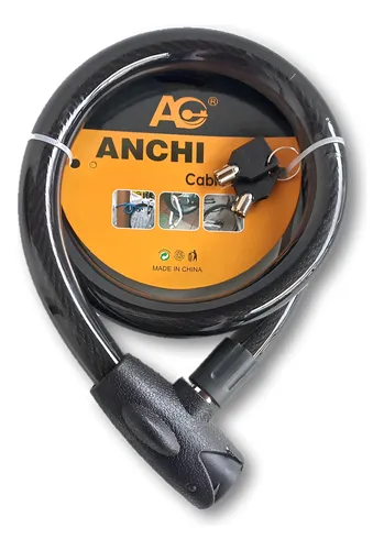 Cadena Linga Anchi 22mm Acero Trenzado 1.5mt Alta Seguridad Moto LM-4215 /C35