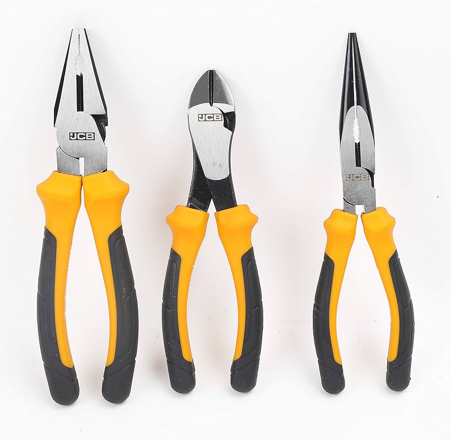 Set de 3 Pinzas Alicates 6″ 6162