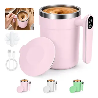 Taza Portátil Batidora Para Leche Y Café 420ml HY-630 RM45-44